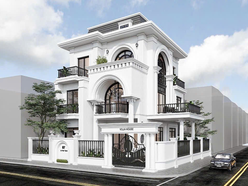 MẪU THIẾT KẾ BIỆT THỰ HIỆN ĐẠI 2025