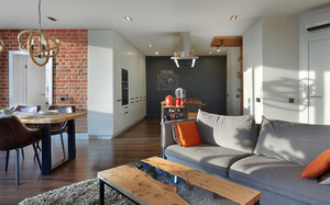 Căn hộ chung cư thiết kế hòa hợp theo phong cách Á-Âu